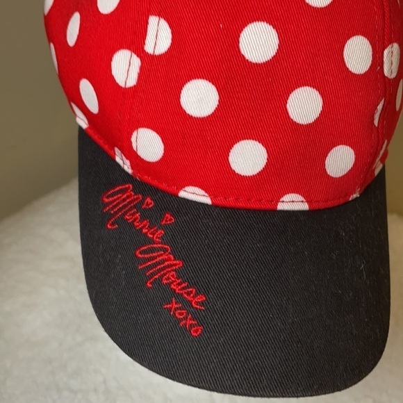 MINNIE Mouse Ears Snap Back Cap - Picture 2 of 7